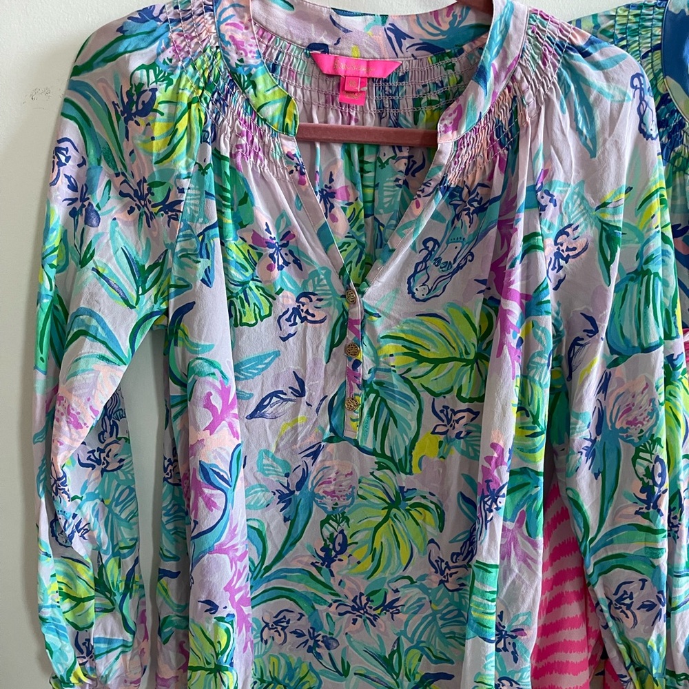 Lilly silk top - Elsa